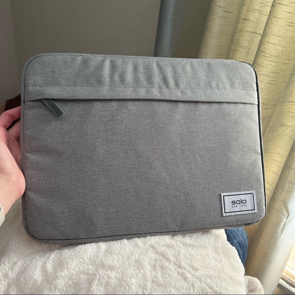Gray 13” Laptop sleeve